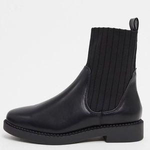 Brand new never worn ASOS black sock boots